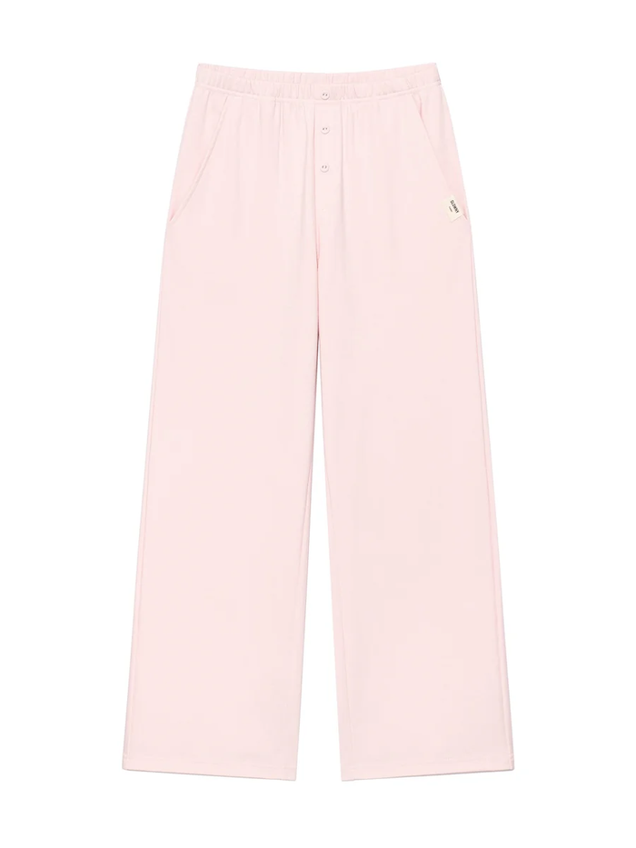 G BUTTON FLY PANTS - STRAWBERRY