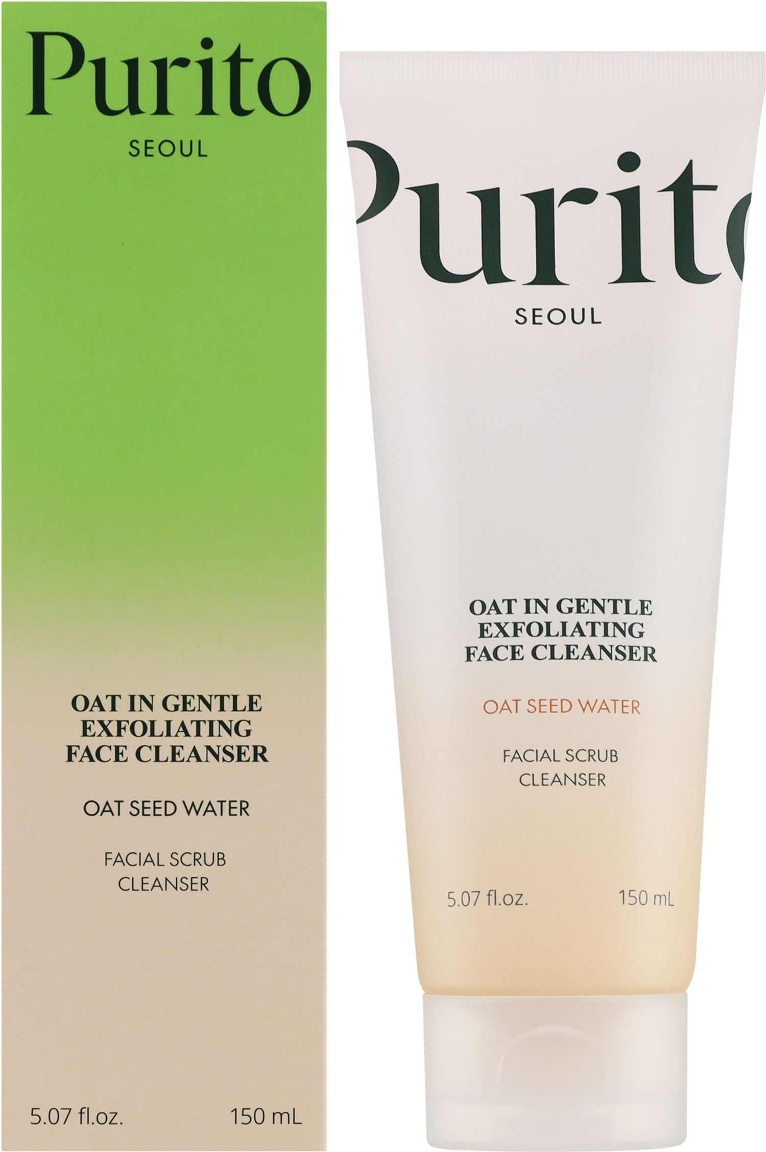 Purito Facial Scrub Cleanser 150ml