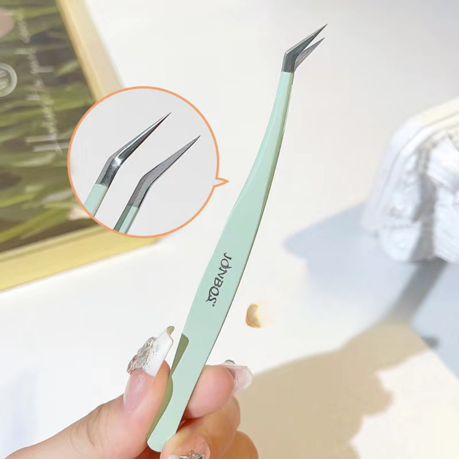 ✨ Eyelash Tweezers (Сормуусны пинцет)