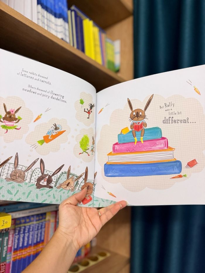 WANTED! Ralfy Rabbit, Book Burglar