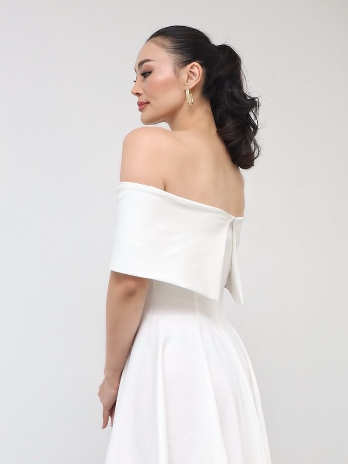Classy Off shoulder mini dress