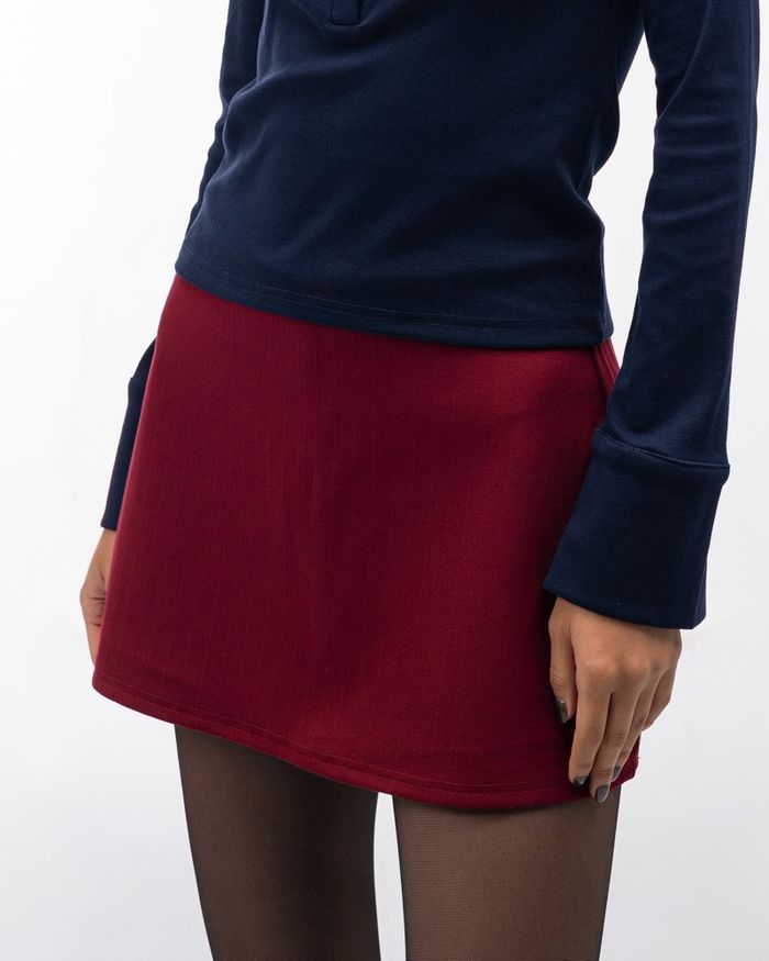 Thick mini skort