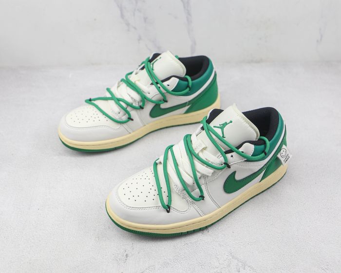 Nike Air Jordan 1 Low Green Smile