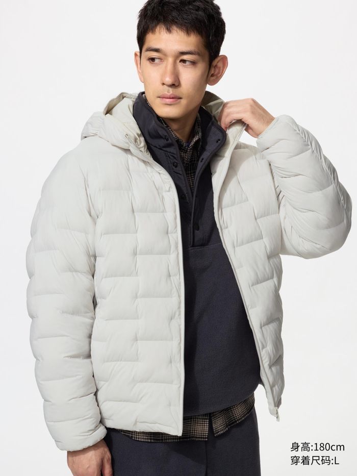 UNIQLO эрэгтэй pufftech куртка