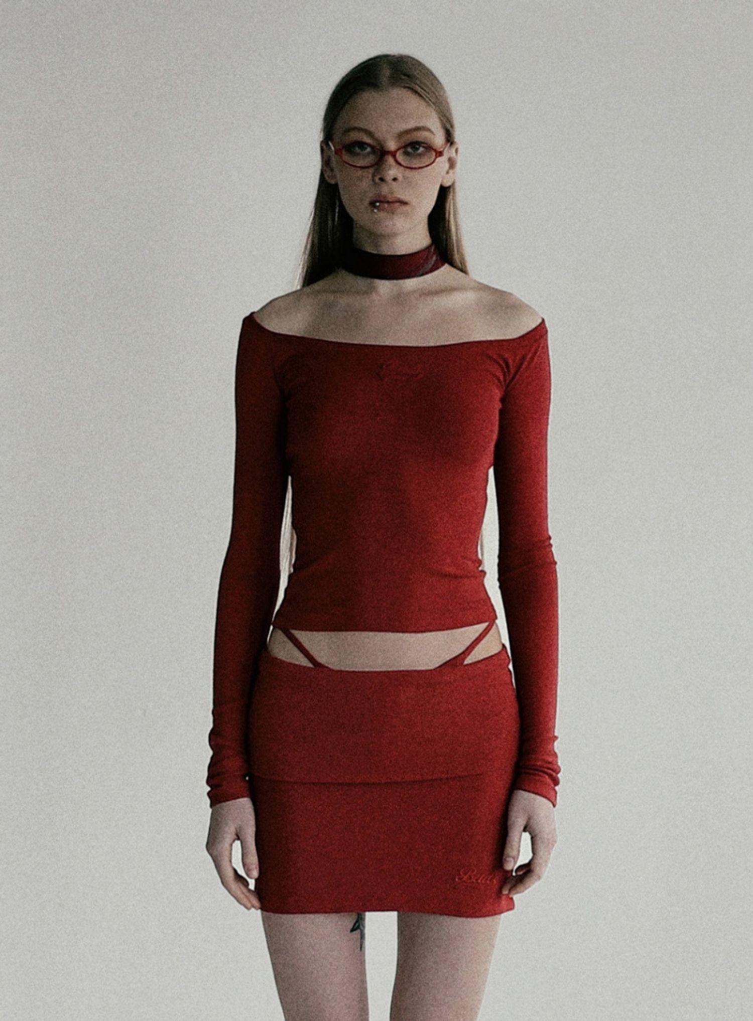 Beyond Soft Off-Shoulder Top - Carmine