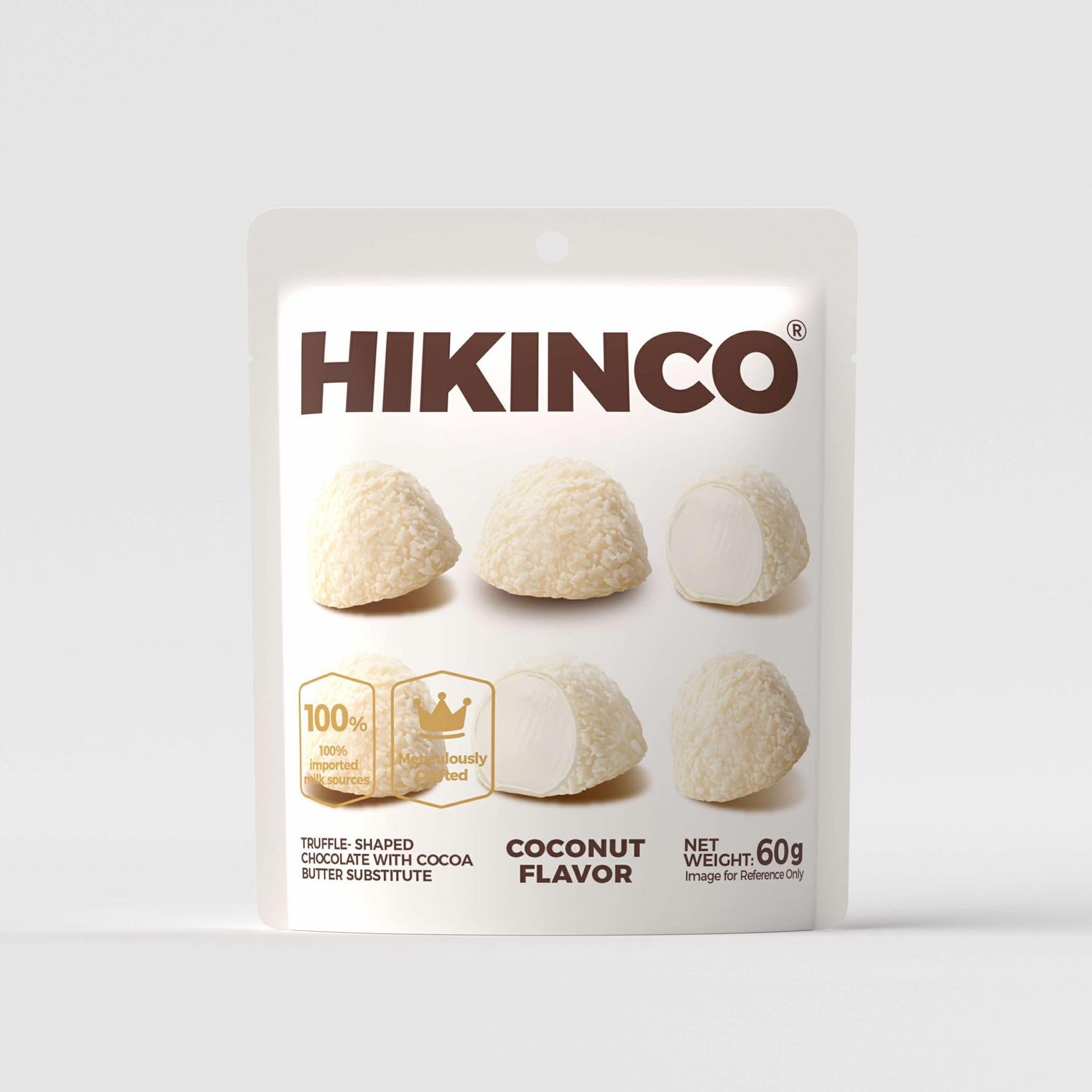 Шоколад Труфел Hikinco /коконат/ 60гр