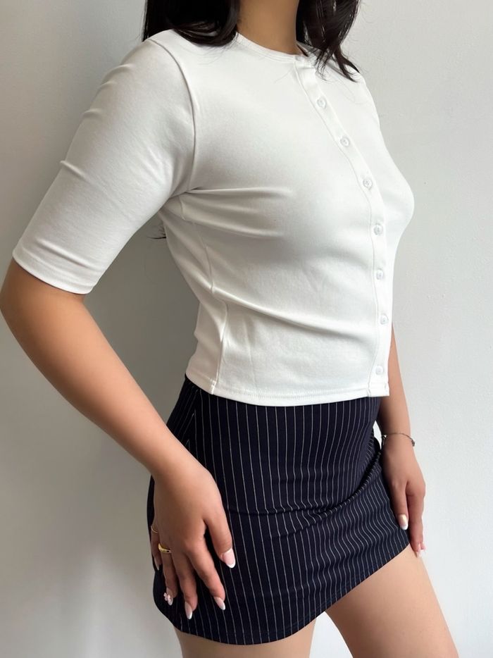 Midi sleeve cardigan