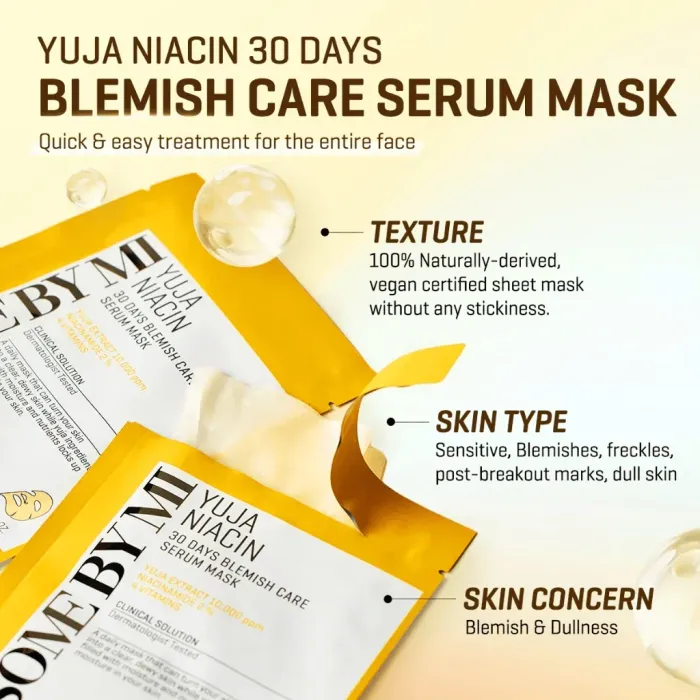 Some By Mi Yuja Niacin Serum Mask
