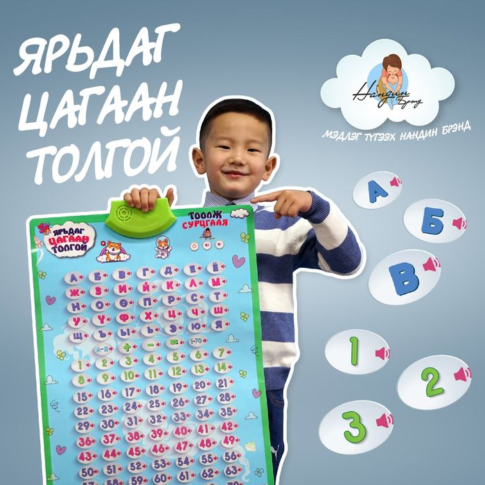 Ярьдаг цагаан толгой /Дуут самбар/