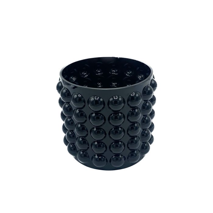 цэцгийн сав шилэн хар цагаан 