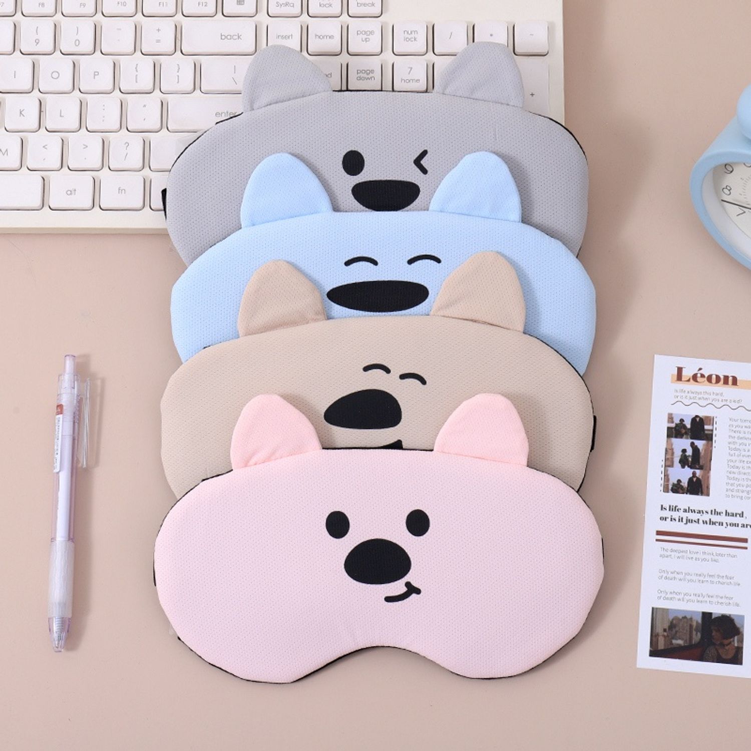 Cute Puppy Family Sleeping Eye Mask