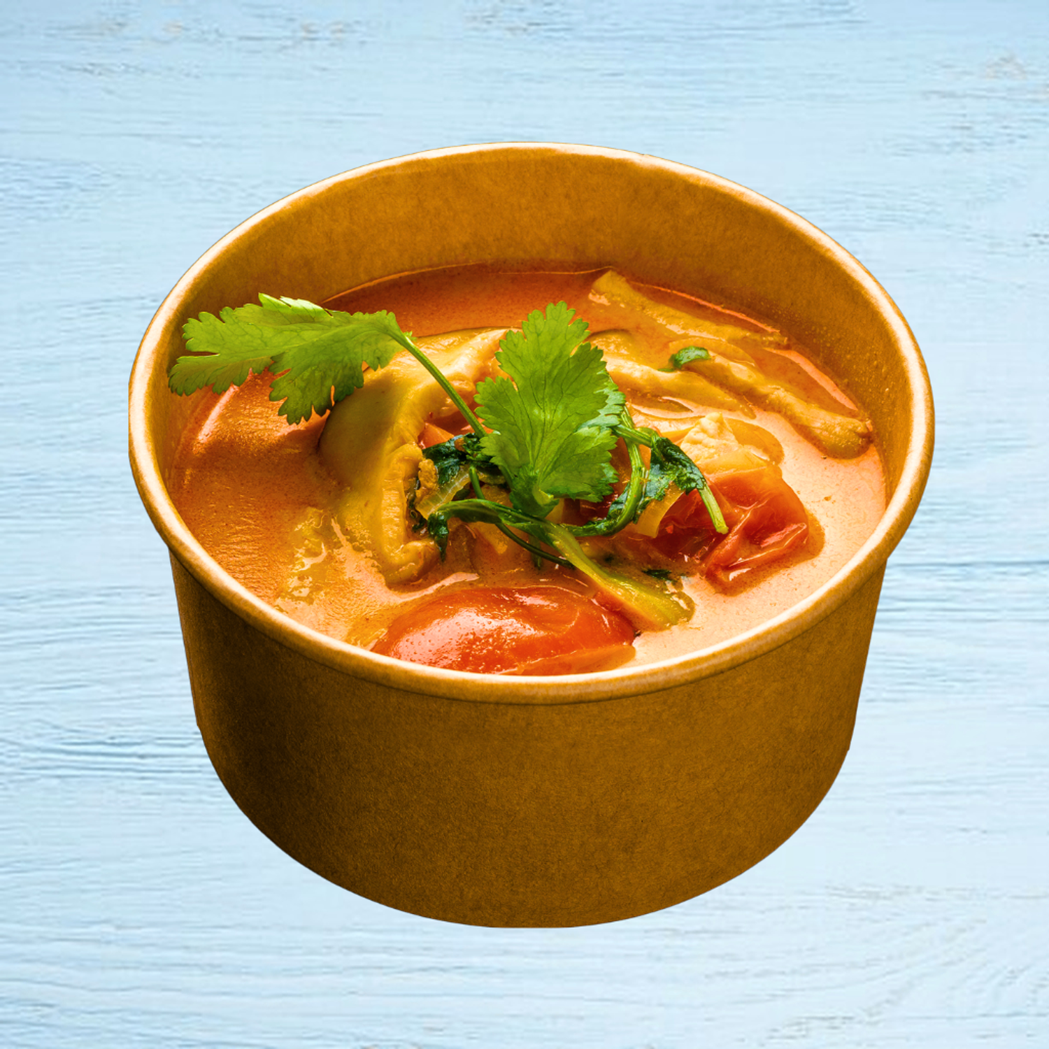 Chicken coconut soup