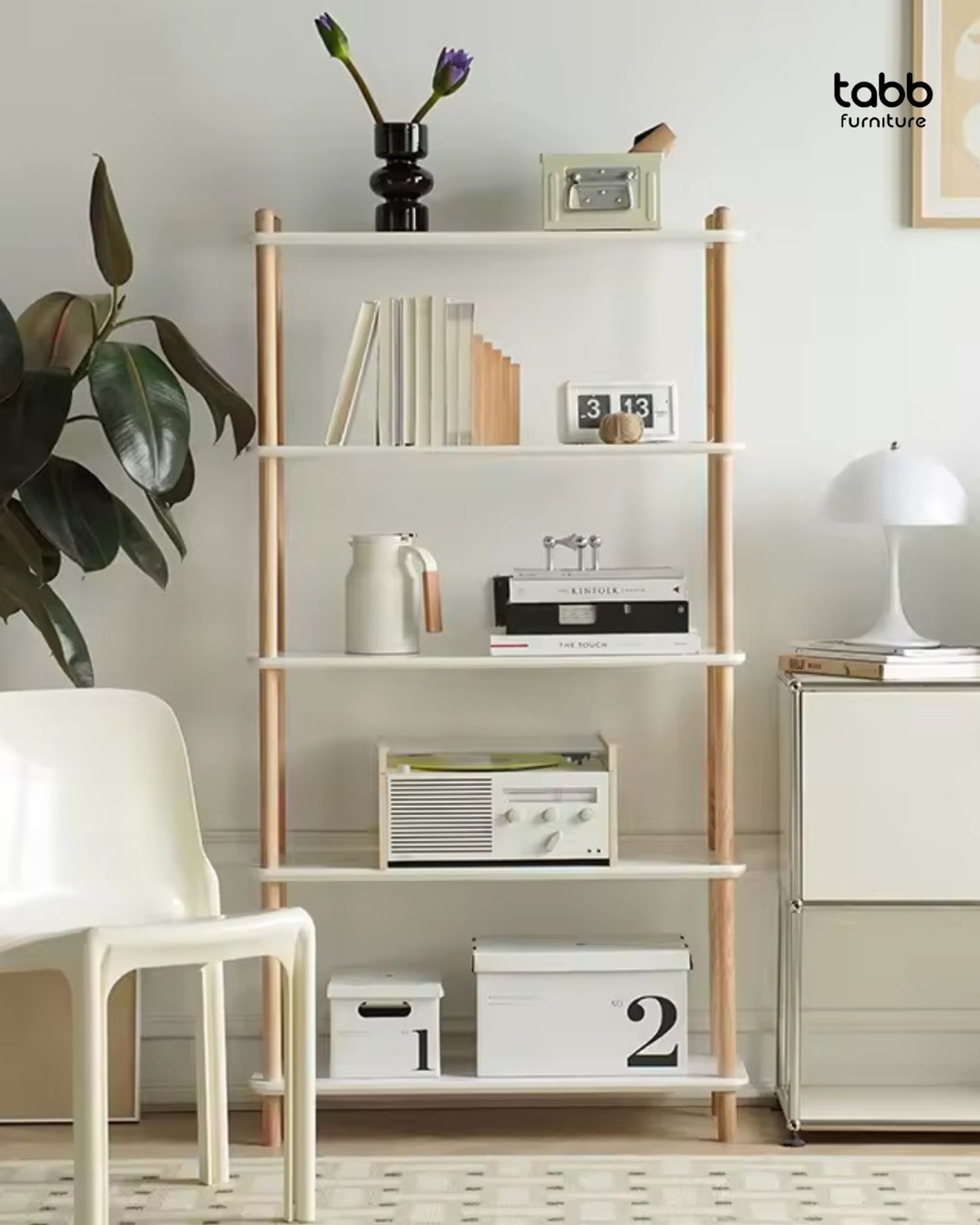 Nordic Style 5 Layer Shelf