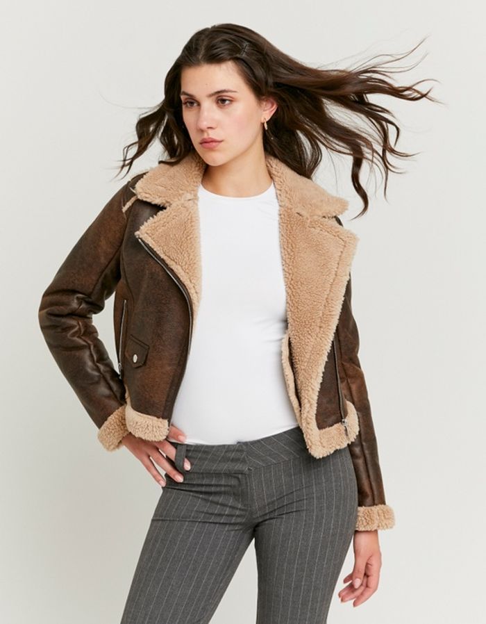 Brown Aviator Jacket
