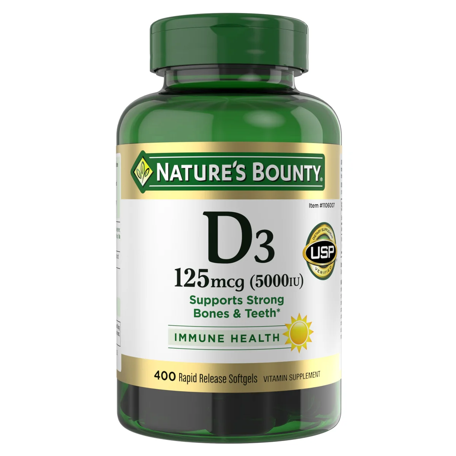 Nature's Bounty D3, 5000IU