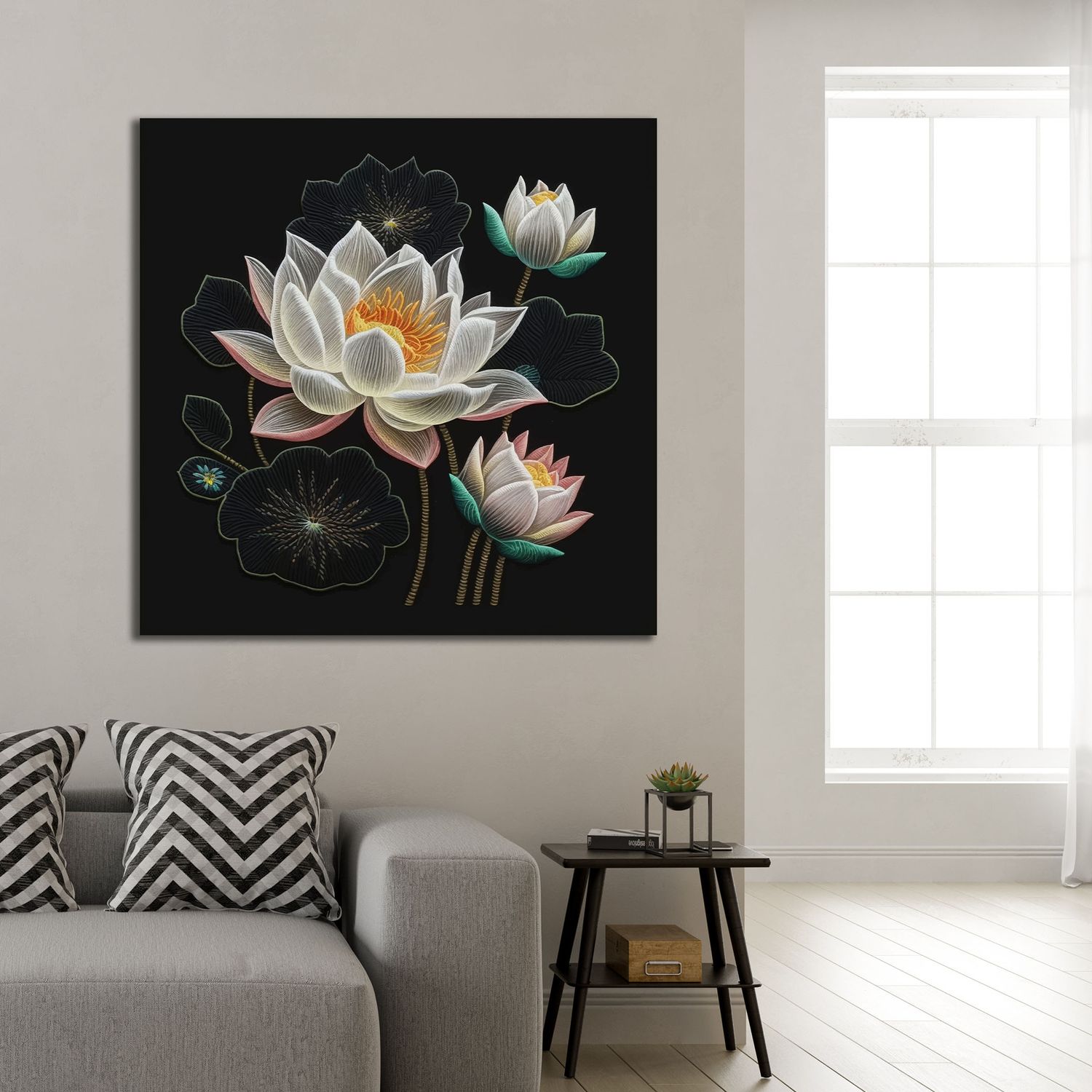 Цагаан бадамлянхуа цэцэг - дижитал дүрслэл