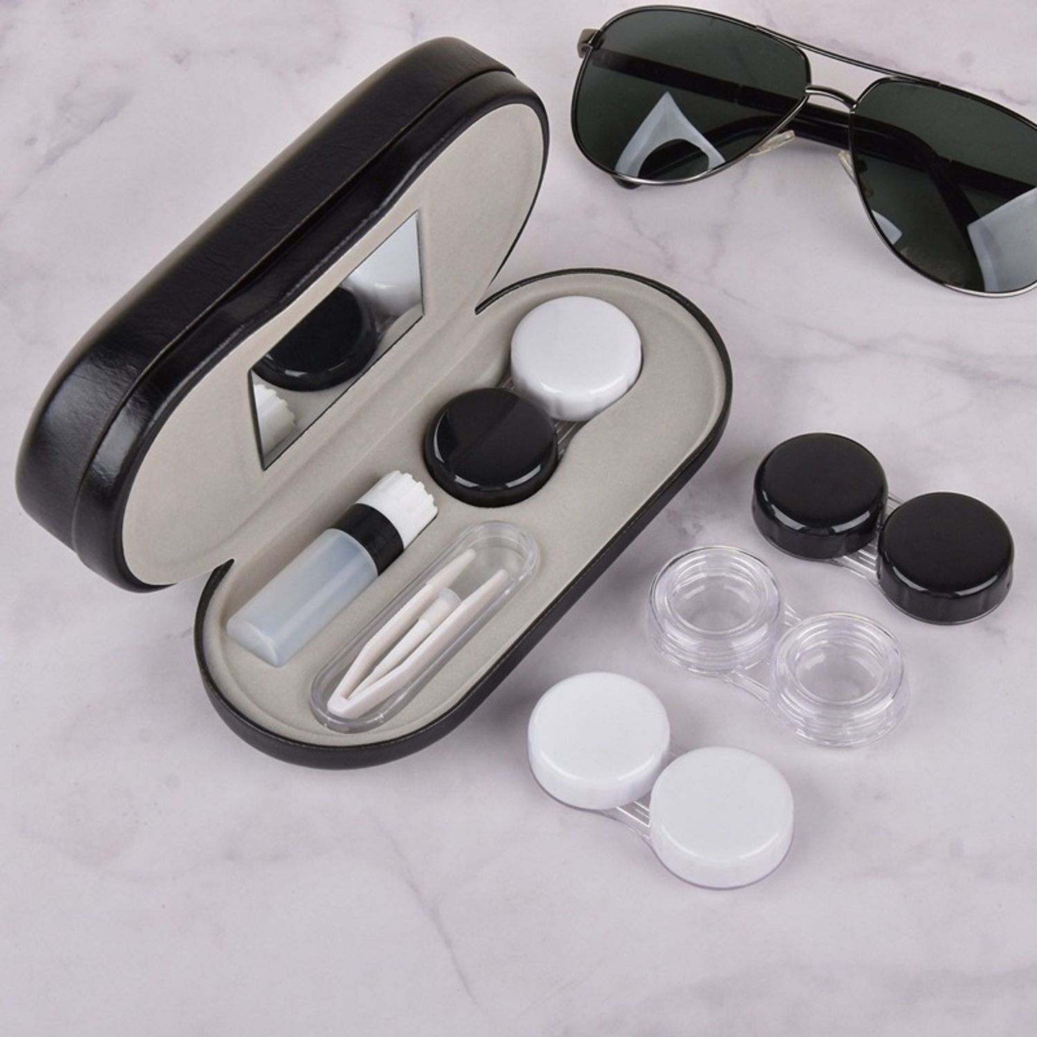 Нүдний шил+ линз 2 in 1 case