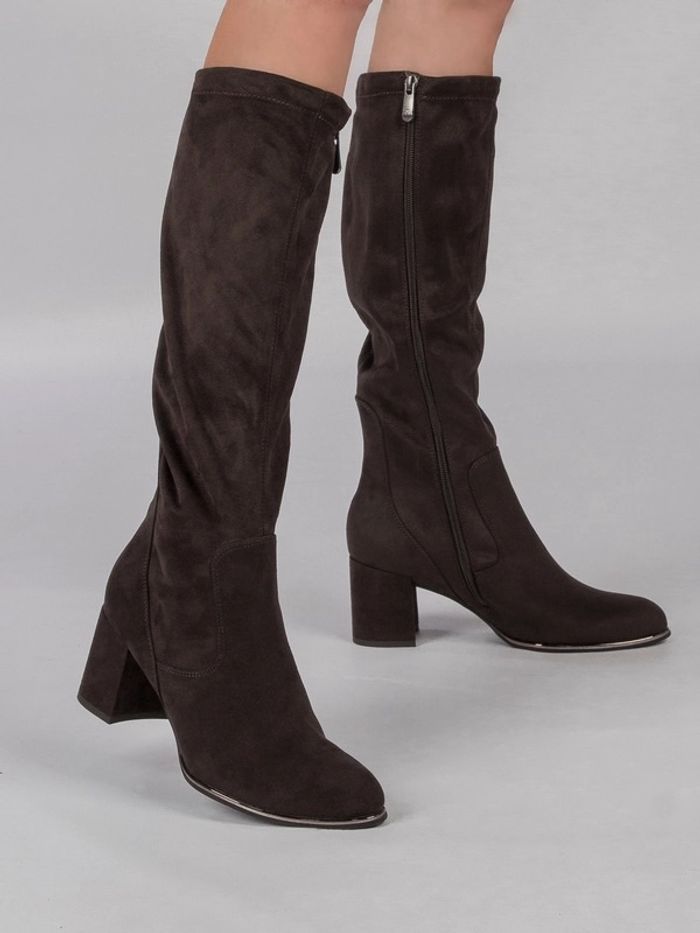 Marco Tozzi knee boot brown