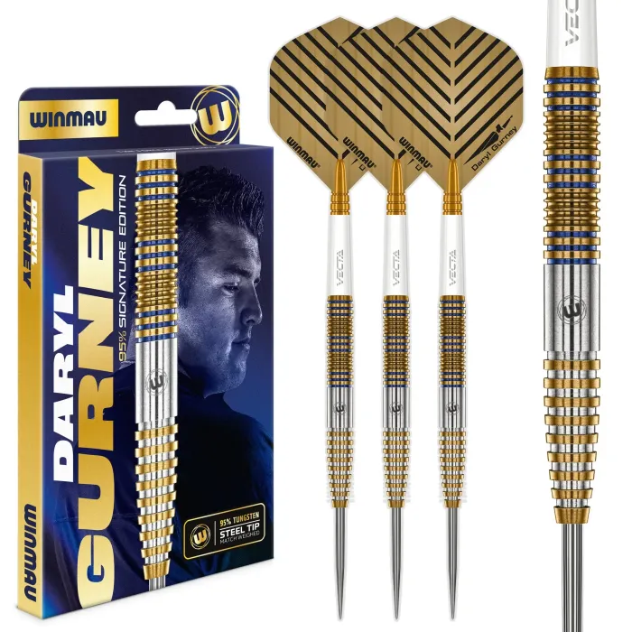 Winmau DARYL GURNEY Signature Edition Tungsten 95% Steel Tip