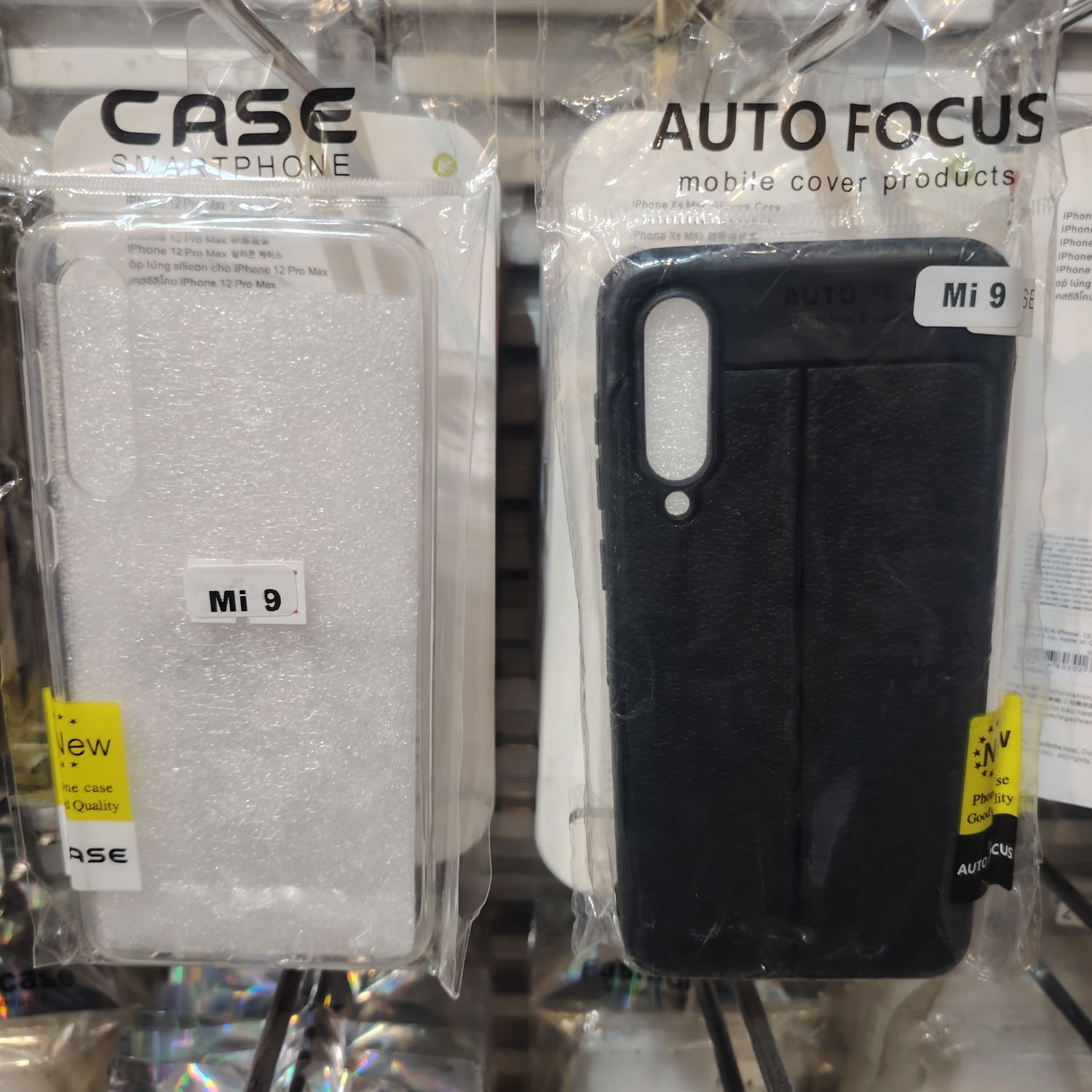 Xiaomi Mi 9/Mi 9 SE Хар & Өнгөгүй Кэйс
