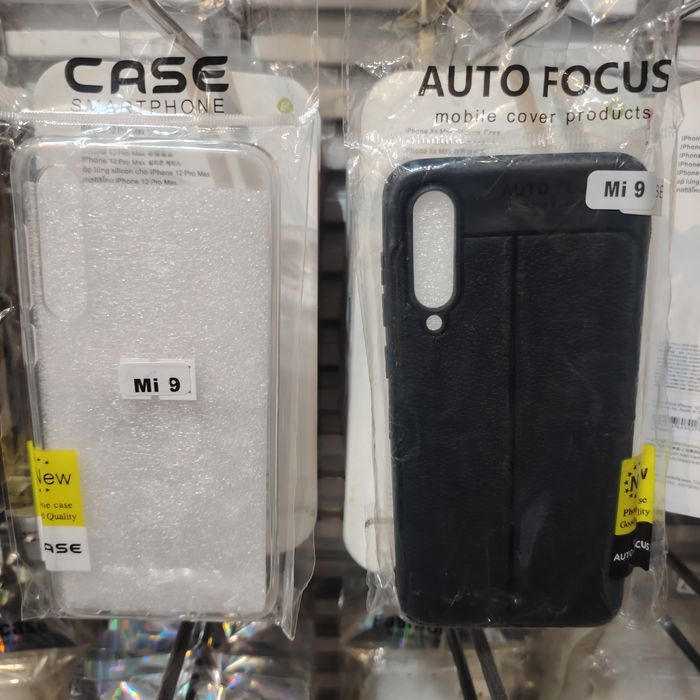 Xiaomi Mi 9/Mi 9 SE Хар & Өнгөгүй Кэйс