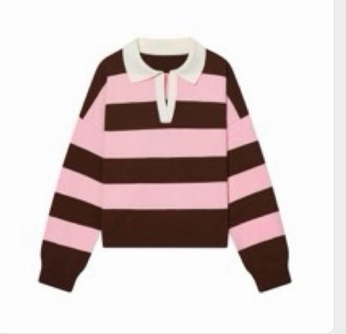 Zara pink stripped shirt