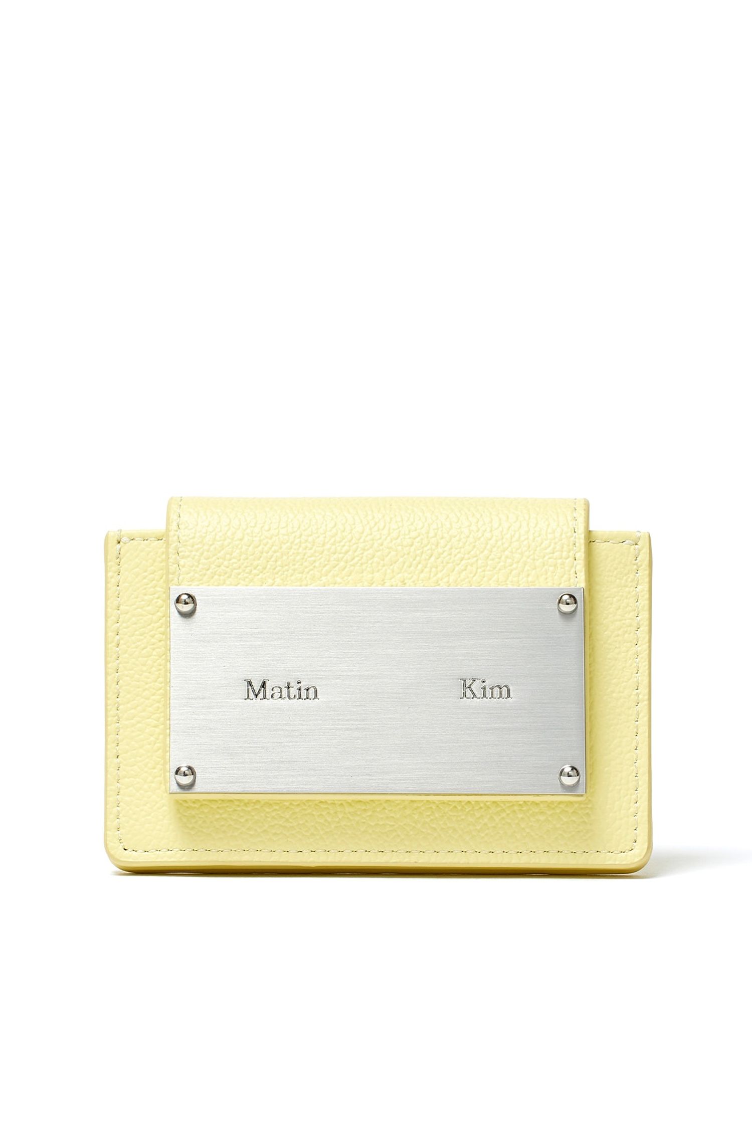 ACCORDION WALLET IN LIME