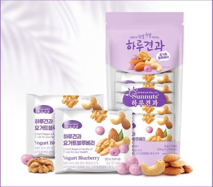 Sunnut Yogurt blueberry (20гр x 10ш)