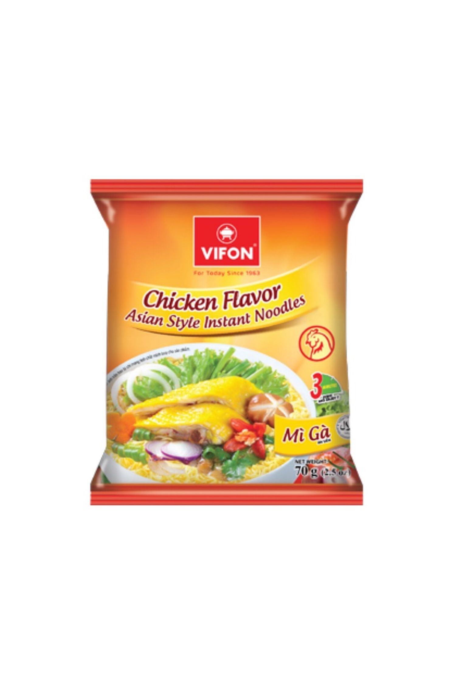 Chicken flavor 70гр/ Mi Ga