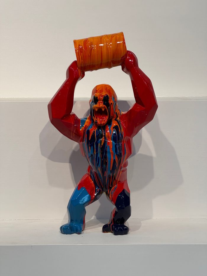 Ape Pop Art Sculpture