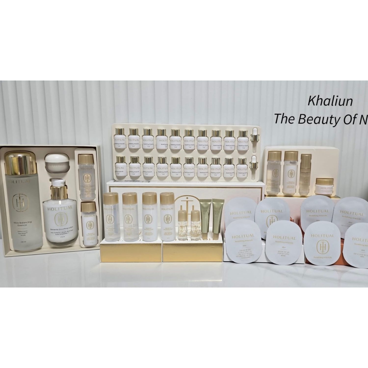 [JAN] Holitual Ampoule, Essence & Lotion