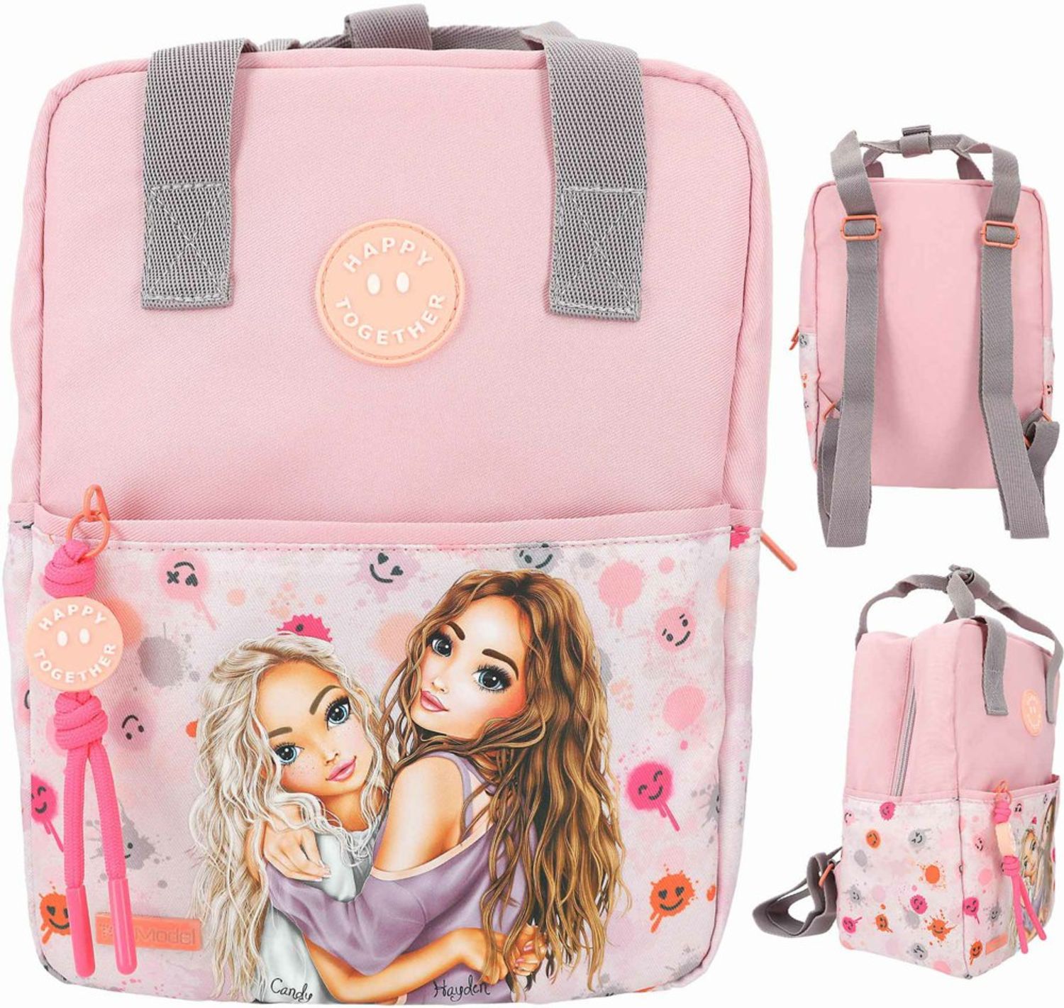 TOPModel Small Backpack HAPPY TO