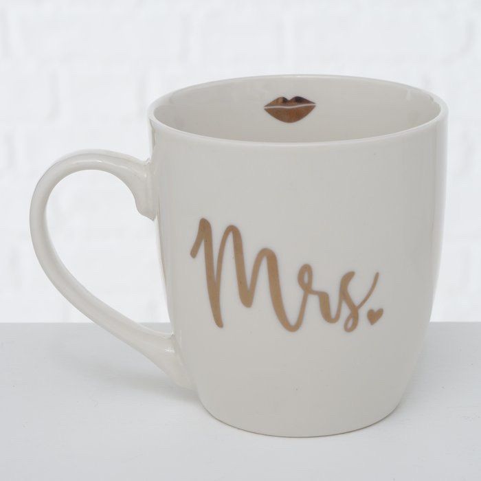 Jumbo mug Mr Mrs 1sh