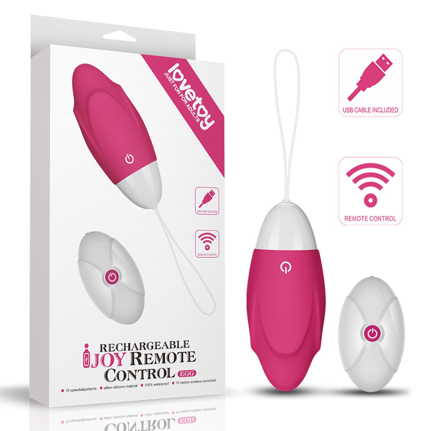 Rechargeable joy remote control-egg