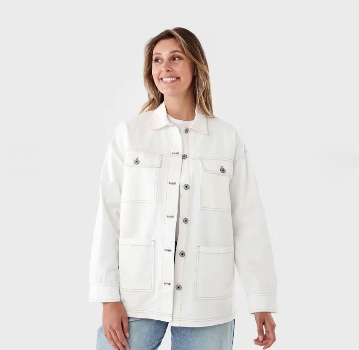 Denim oversize jacket