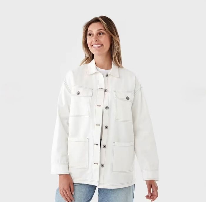 Denim oversize jacket