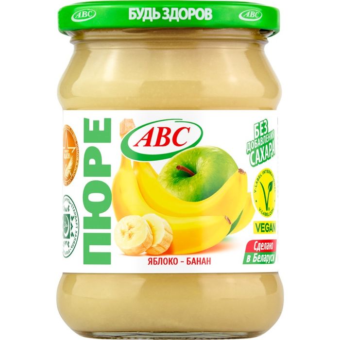 Жимсний Нухаш алим- банана 450g ABC Беларусь