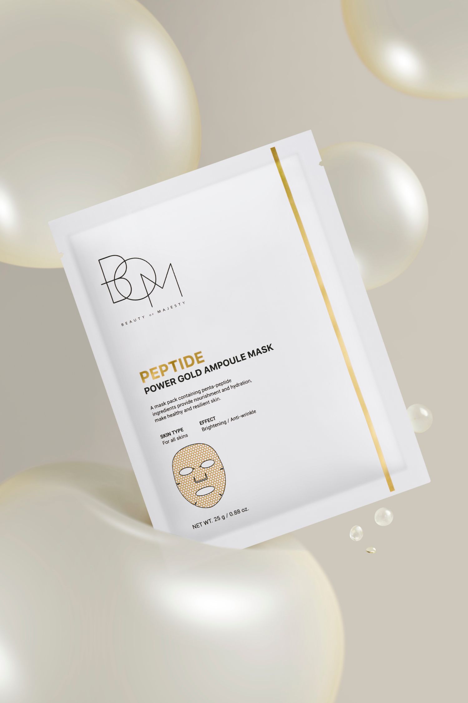 BOM PEPTIDE GOLD MASK