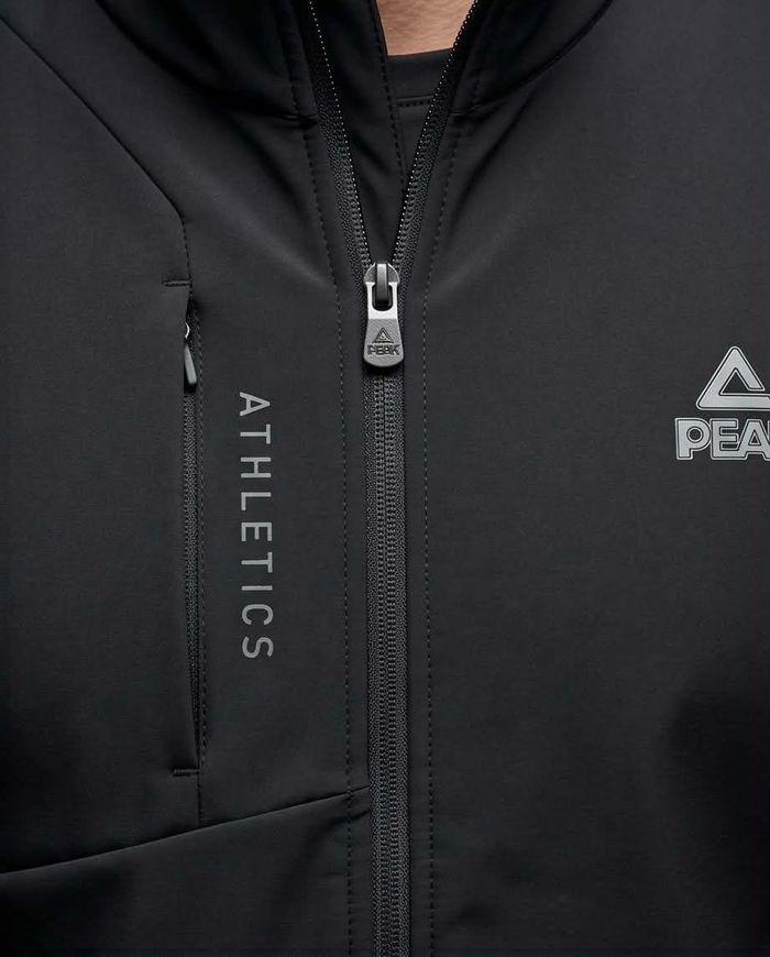 knitted jacket athletics