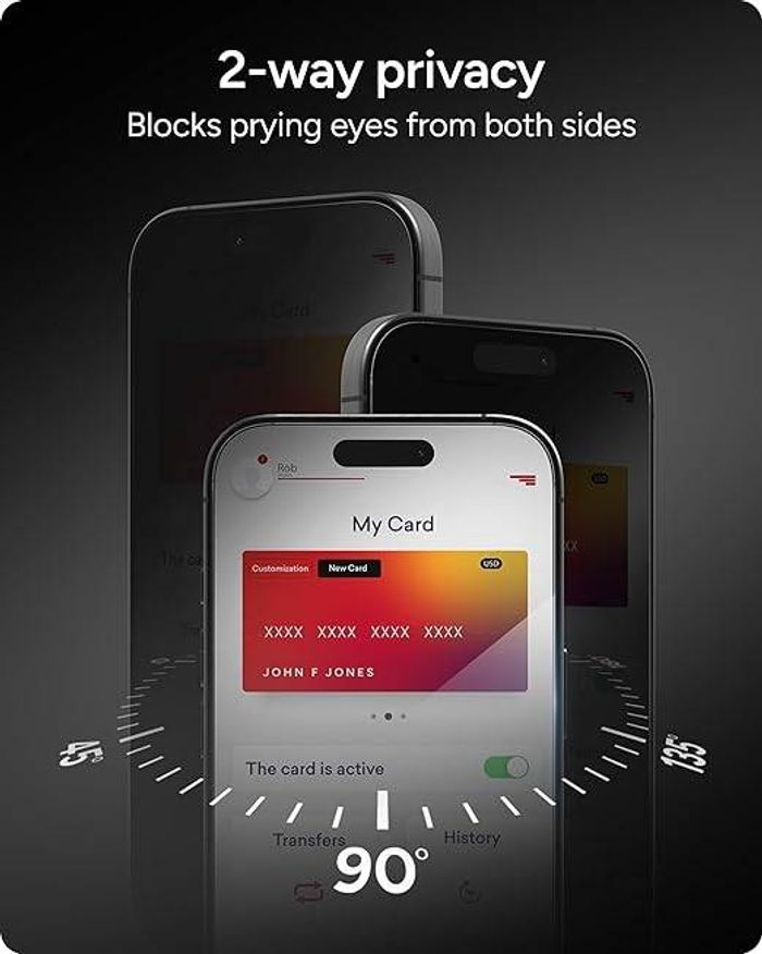 16 Pro Max Elite Edge 2-way privacy Zagg