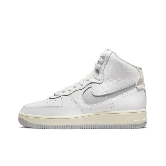 Nike Air Force 1 High Sculpt White Silver Women's