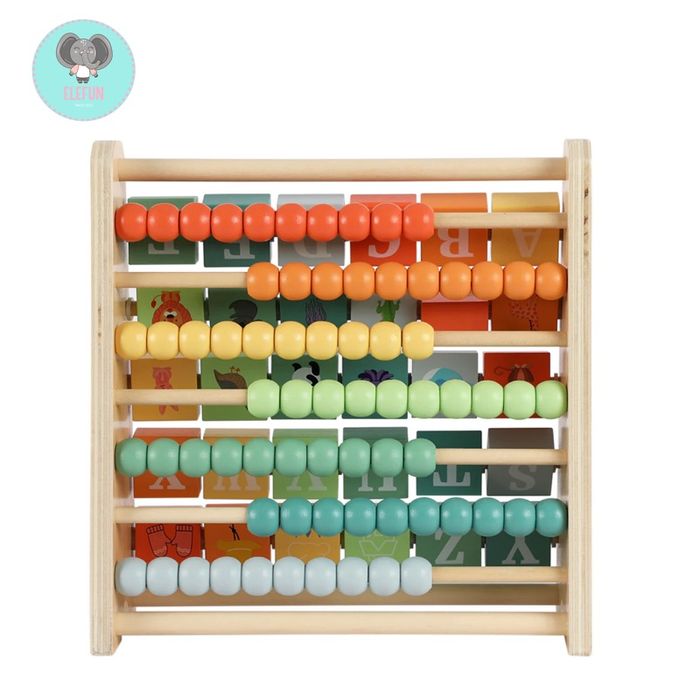 2 In 1 Abacus Stand & Alphabet A