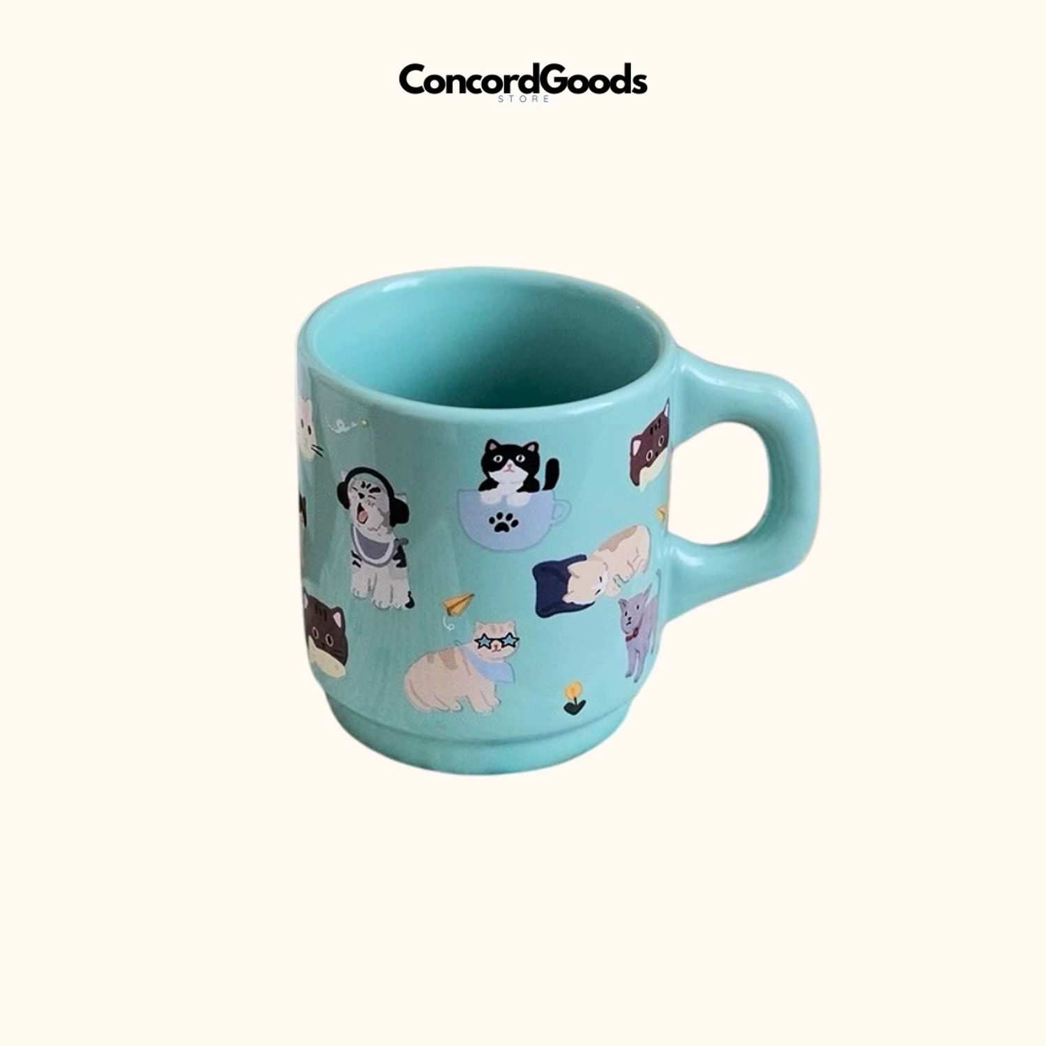 Blue Cat Cup