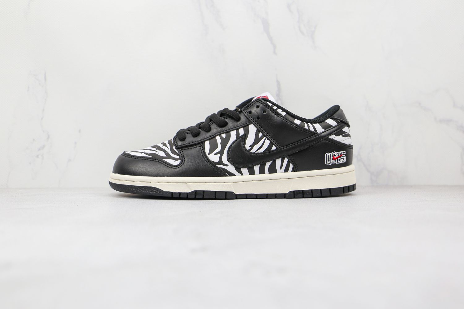 Quartersnacks x Nike SB Dunk Low 'Zebra'