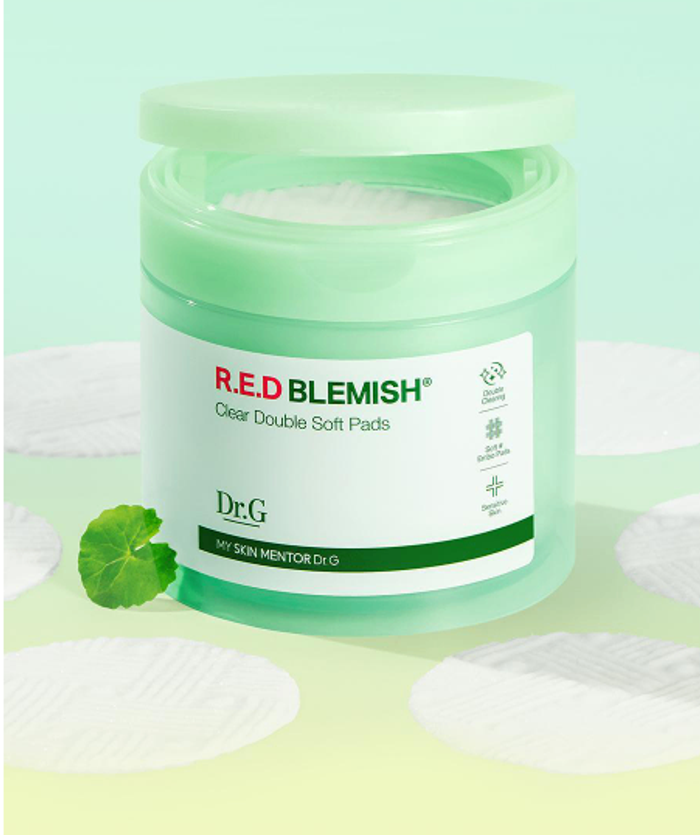 DR.G RED BLEMISH CLEAR DOUBLE SOFT PADS