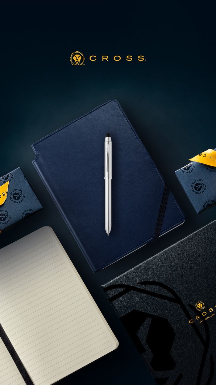 Tech3+™ Lustrous Chrome Multifunction Pen