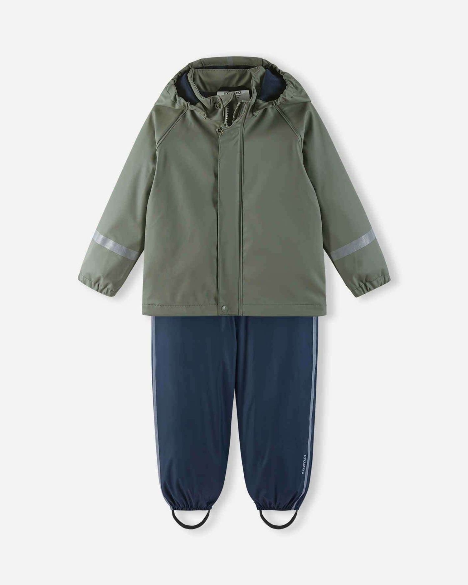 Rain outfit, Tipotella,Greyish green