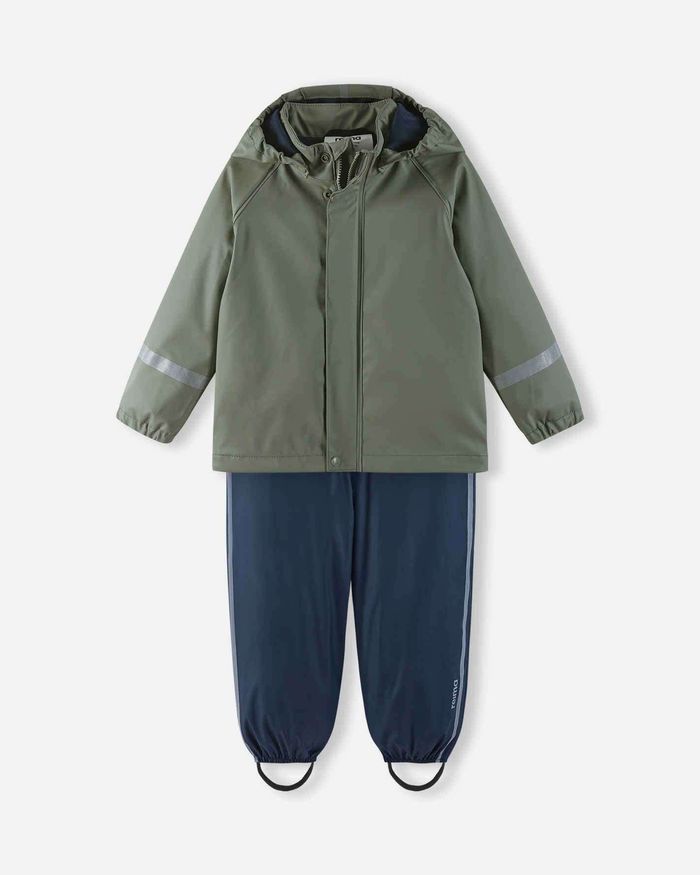 Rain outfit, Tipotella,Greyish green