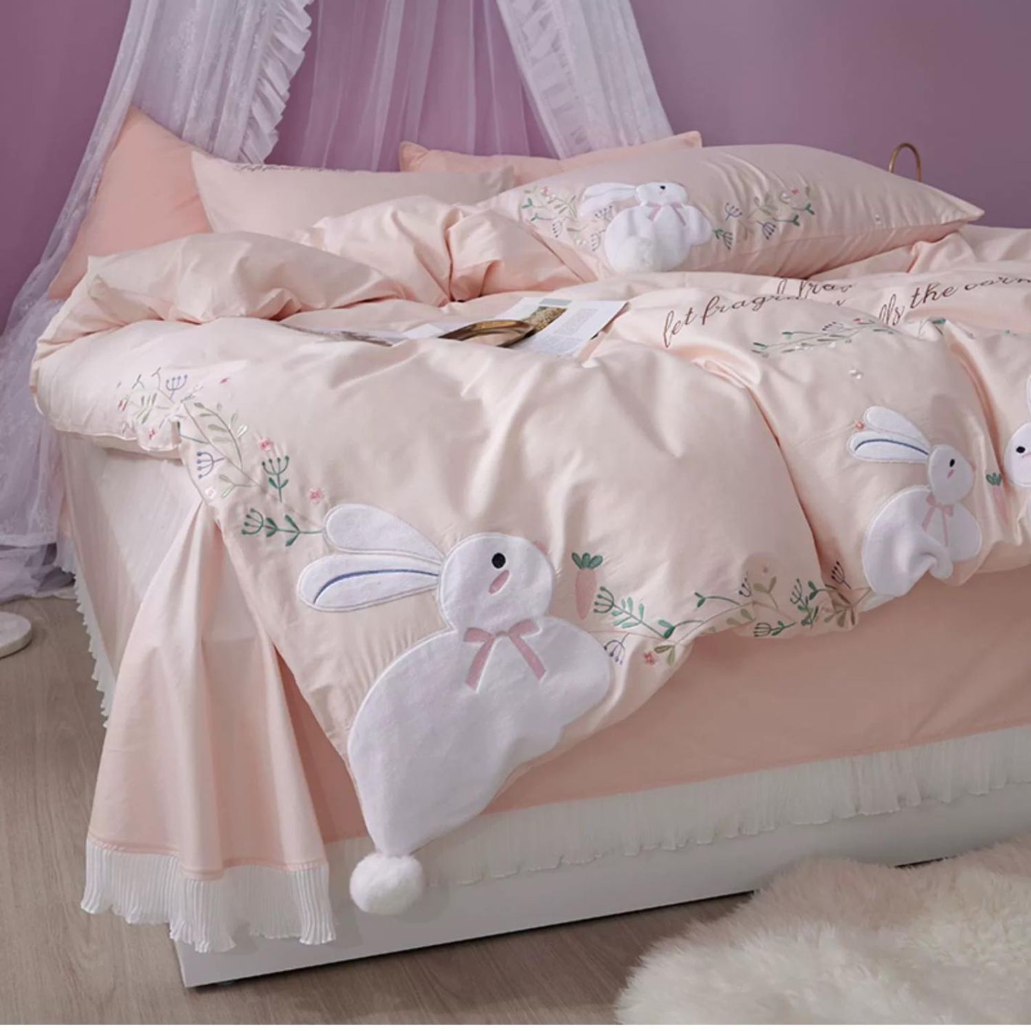 Зөөлөн сатин материалтай нягтаршил өндөртэй зөөлөн даавуун хос