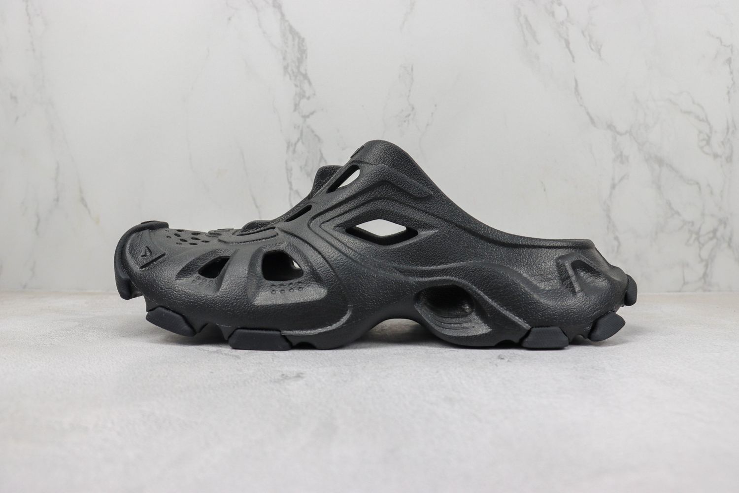 Balenciaga Hd Mule Black Rubber